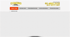 Desktop Screenshot of euwangtrading.com